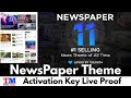 Newspaper theme free download with activation key - Newspaper Latest premium theme free download