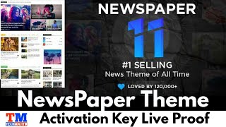 Newspaper theme free download with activation key - Newspaper Latest premium theme free download