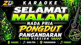 SELAMAT MALAM – Karaoke Nada Pria | Evie Tamala | HQ Quality Audio | ZD KARAOKE