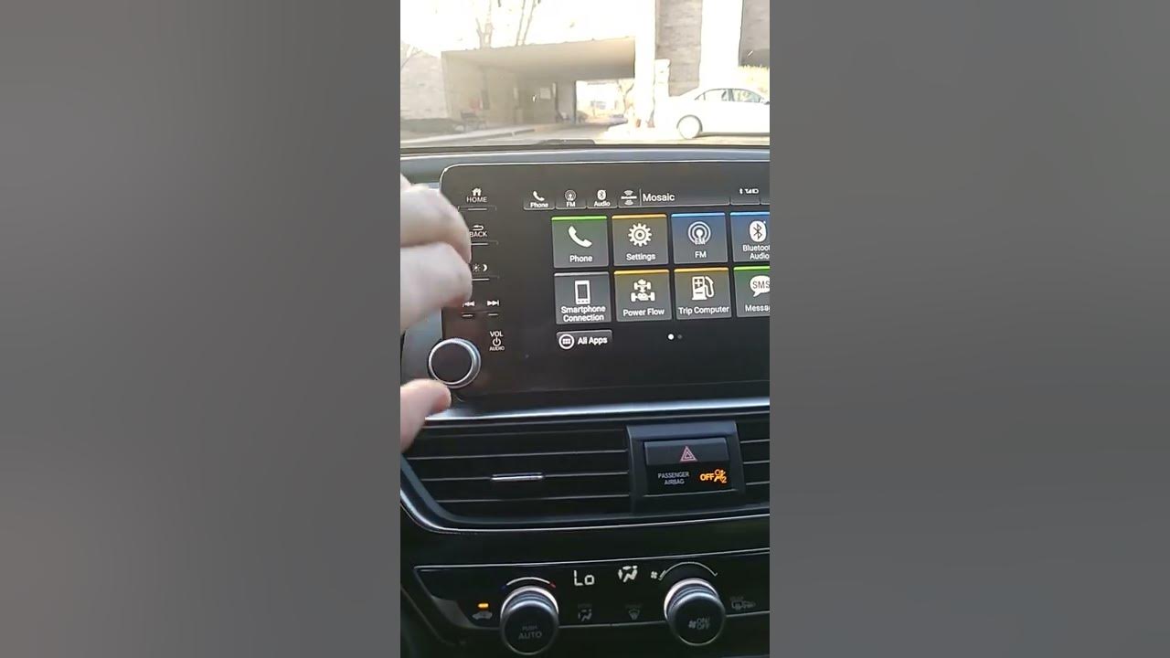 2022 honda accord sport siriusXM how to honda YouTube