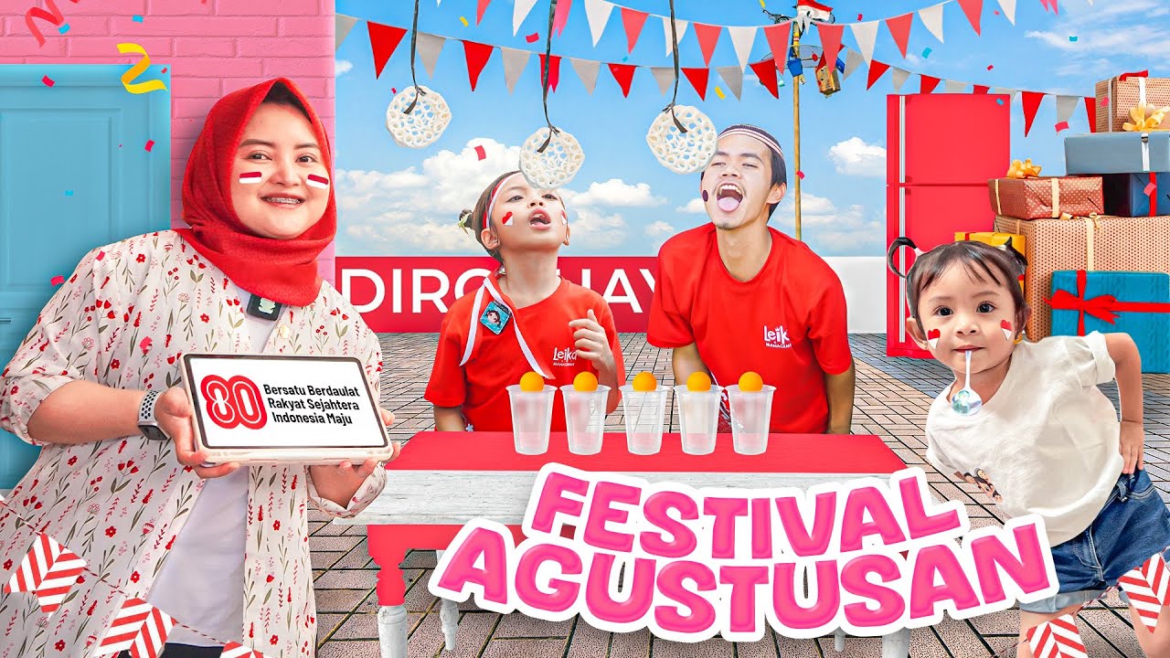 BUNDA LOMBA 17an BARENG TIM KANTOR!! HADIAH NYA BANYAK BANGET 😍🇮🇩