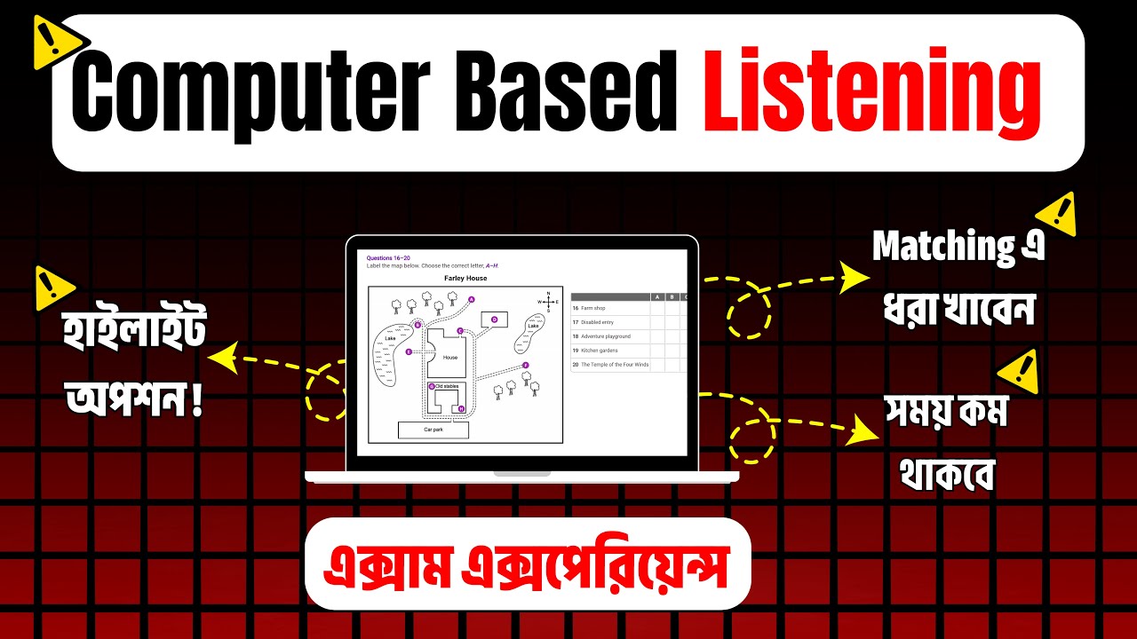 Computer Based IELTS Listening | ম্যাচিং এ নতুন স্ট্র্যাটেজি | Easy IELTS BD