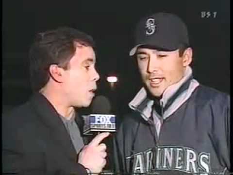 1998 MLB Regular Season ANA vs OAK 長谷川滋利後援逐球 Shigetoshi
