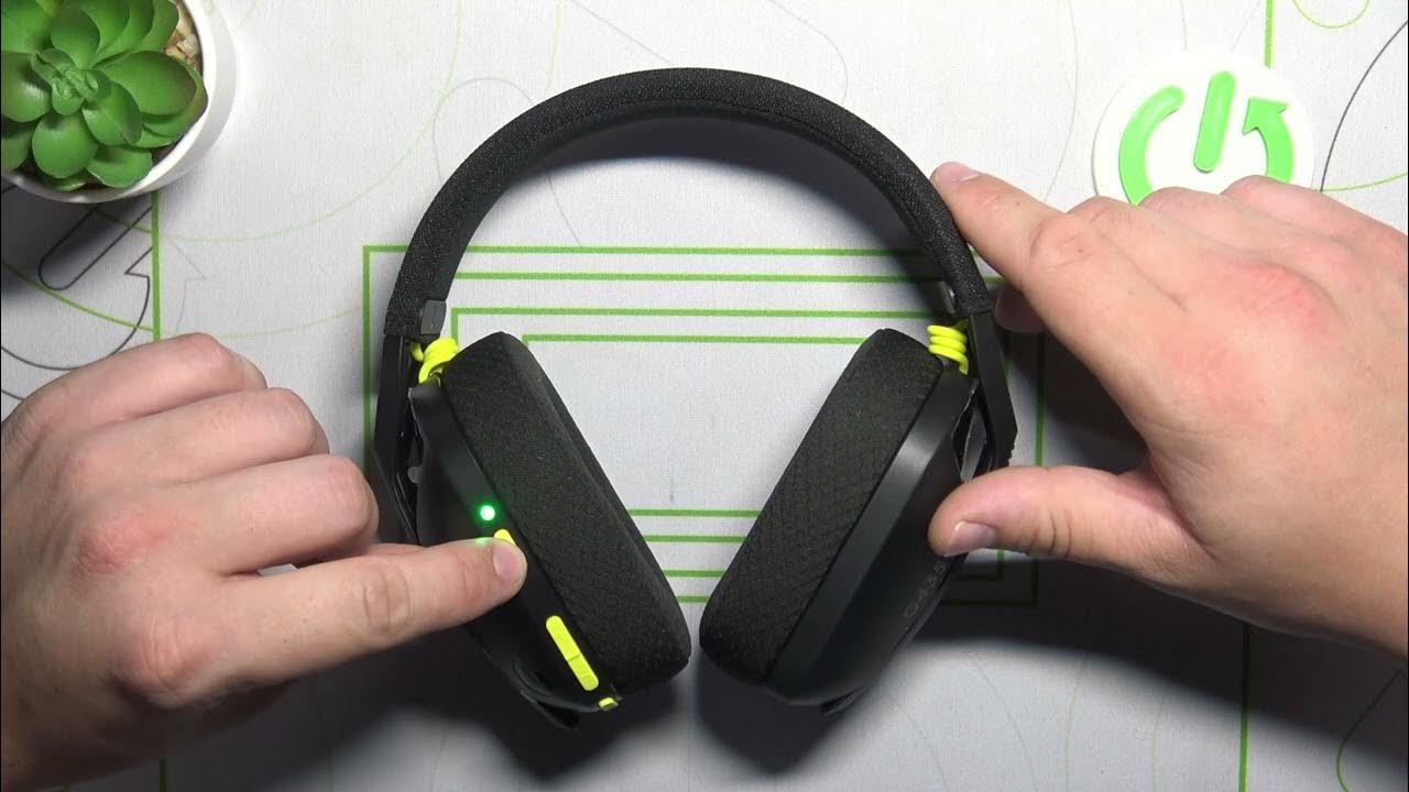 how-to-turn-on-or-off-logitech-g435-headset-youtube