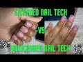 LICENSED NAIL TECH VERSUS UNLICENSED NAIL TECH | DOES IT MATTER?! 🫣😬🧐