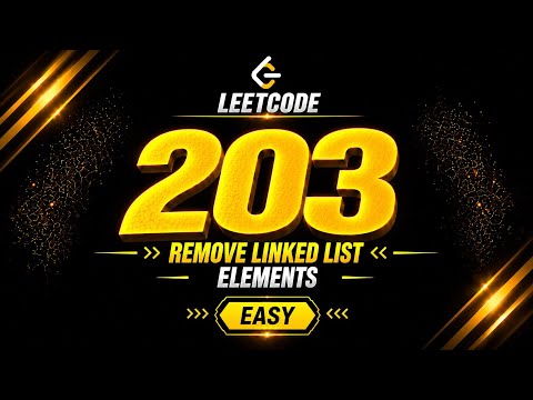 LeetCode 203 — Remove Linked List Elements | Easy
