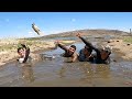 Pesca de mojarras a mano! | INCREÍBLE Técnica!