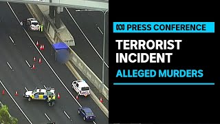 Police say man shot dead on Brisbane motorway linked to double murder 'terrorism event' | ABC News
