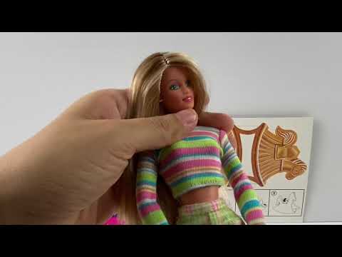 Poupée SKIPPER BARBIE Cool Sitter Baby Sitter - Mattel 1998 - Vintage NRFB #20334