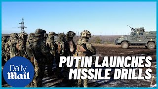 Russia-Ukraine conflict: Russia launches ballistic missiles as part of nuclear drills