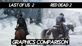 LAST OF US PART 2 SNOW COMPARISON VS Red Dead Redemption 2 VS Witcher 3 VS AC Odyssey