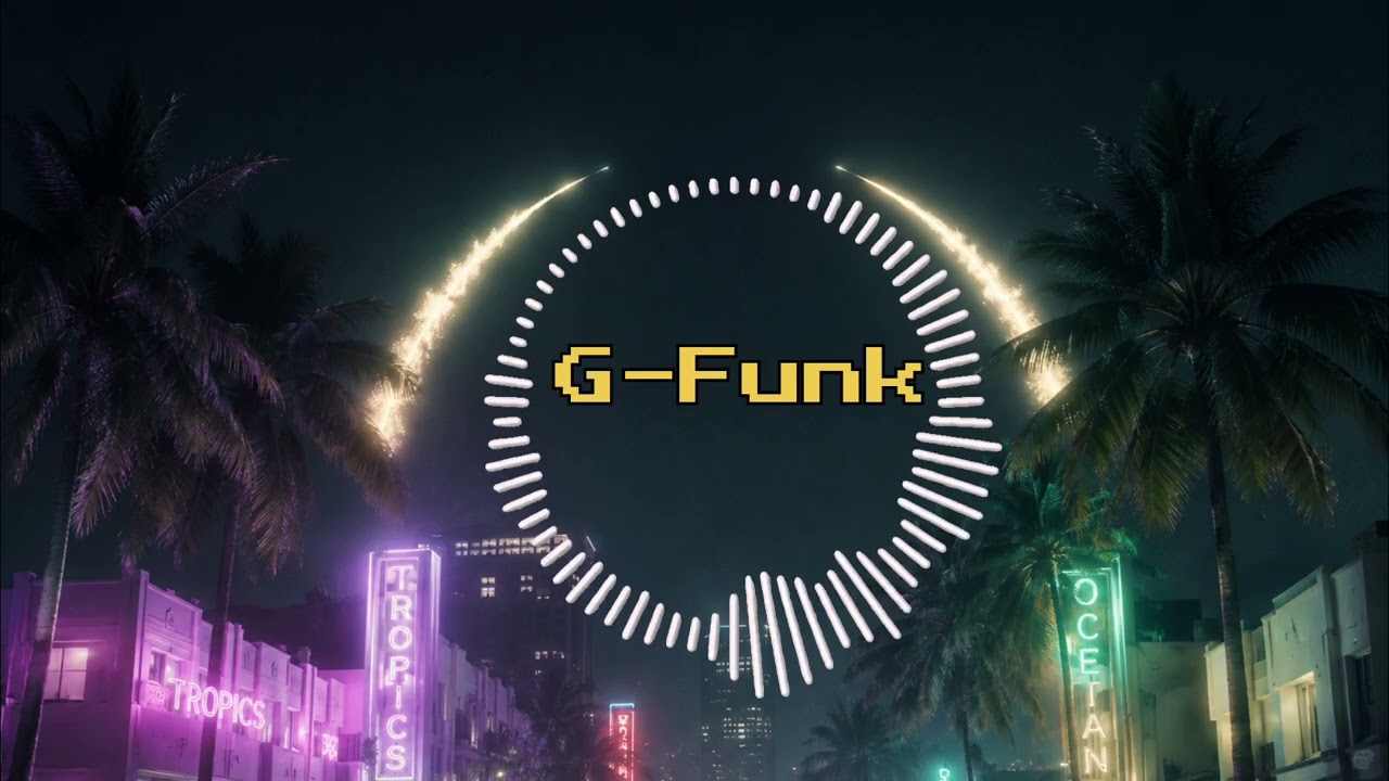 🌆 Midnight Ride Hip-Hop Beat On The Way | Relaxing G-Funk Rap
