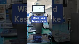 Wäge- und Kassiertheke#fabrik #hersteller #factory #selfservice #manufacturer