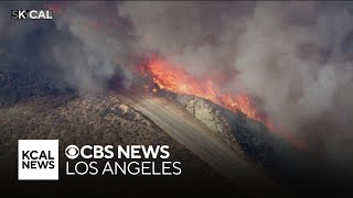 Hughes Fire in Castaic area explodes forcing evacuation orders and road closures
