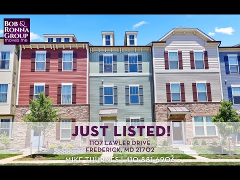 1107 Lawler Drive, Frederick, MD home video tour
