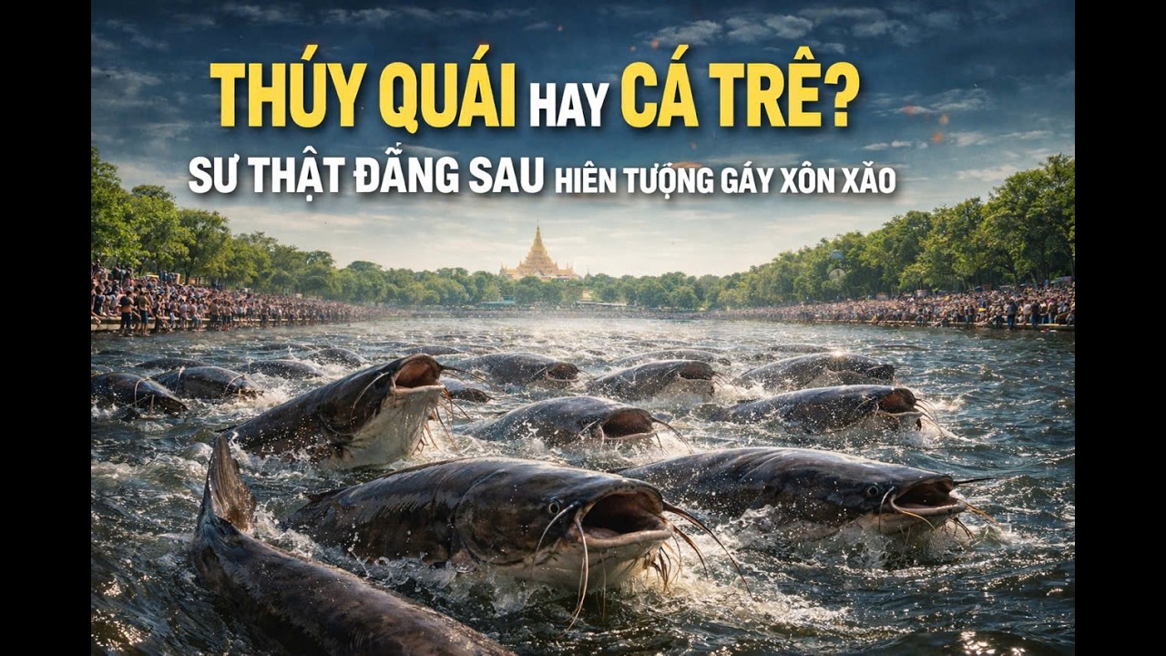 Thủy Quái Hay Chỉ Là Cá Trê? Sự Thật Khiến Nhiều Người Bất Ngờ