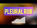 Pleural rub