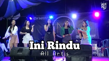 All Artis - INI RINDU (Remix) - New Mahas Entertainment - Live Ds.Pulau Telo Baru