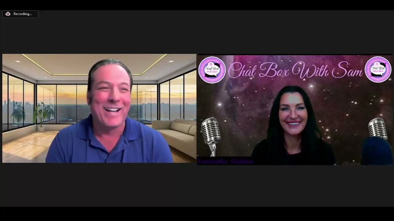 Chat Box with Sam with guest 💫 Anthony Snow - Actor  🌟 Sneak Peek 🎙️🖤🎙️