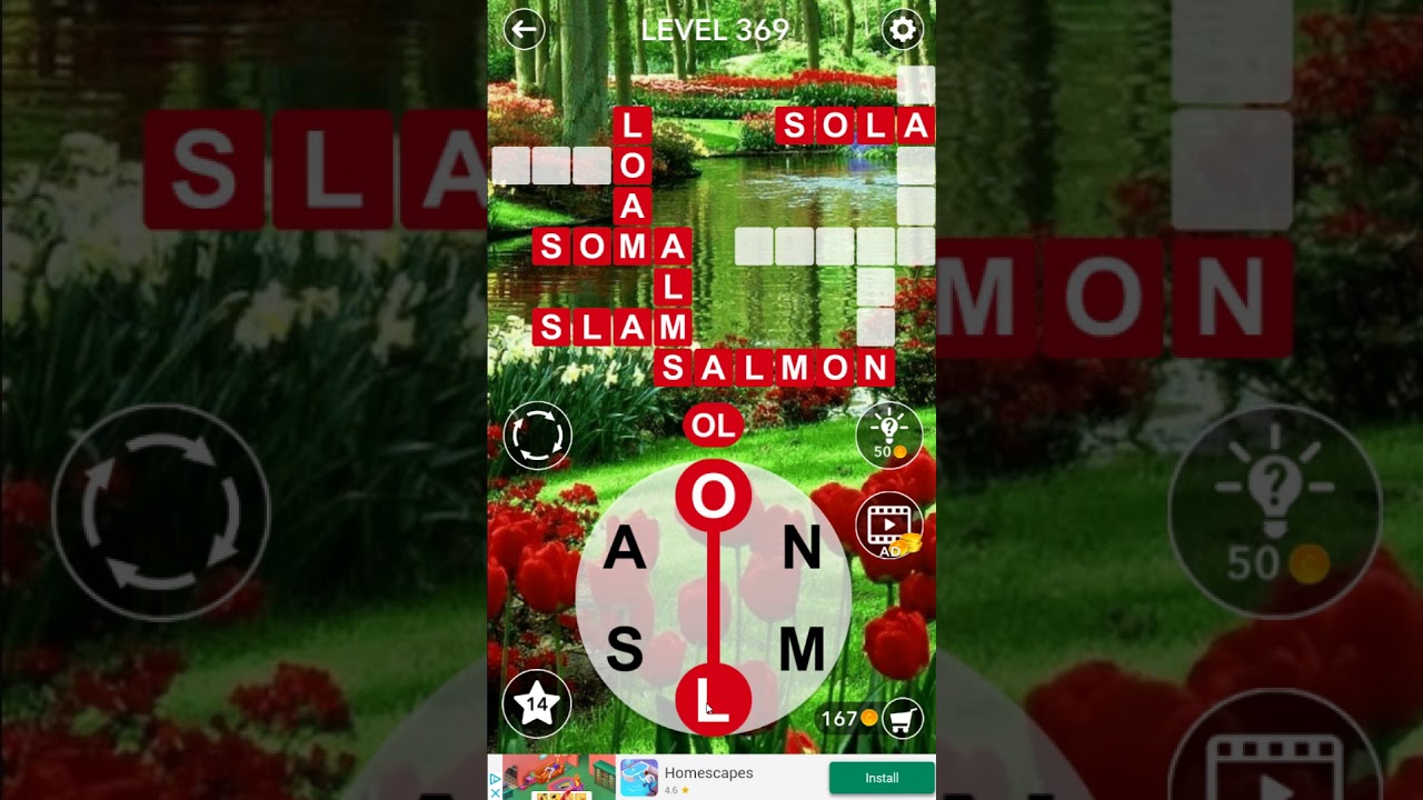 Word Crossword Search level 369