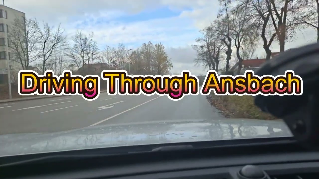 Поездка вокруг Ансбаха с прощанием с казармами