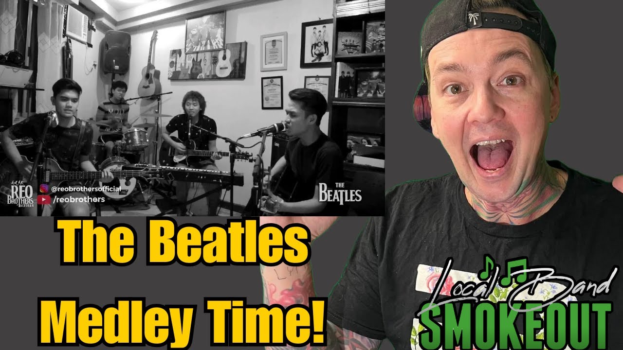 Reo Brothers - The Beatles Medley ( Reaction )