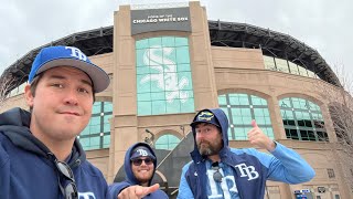I’m in Chicago! White Sox vs Tampa Bay Rays on Jackie Robinson Day #42 | MLB Baseball