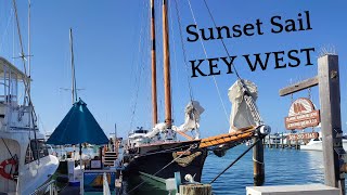 Sunset Sail Schooner America 2 0 Key West Florida USA