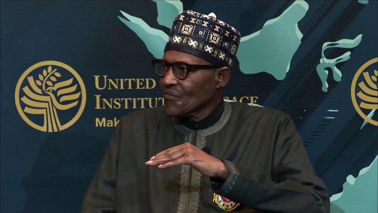 Live: A Conversation with Nigerian President Muhammadu Buhari