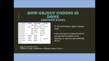 Implementation of a two-pass assembler using Python (SIC machine)