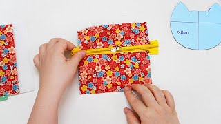 So Easy! How To Make A Cute Cat Coin Purse 💟 Sewing Gift Ideas screenshot 3