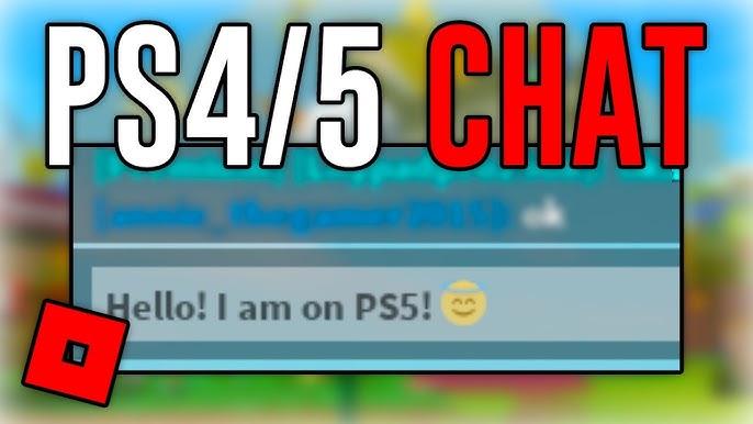 How To Type In Chat Roblox PS4 (2023 NEW UPDATE!) 