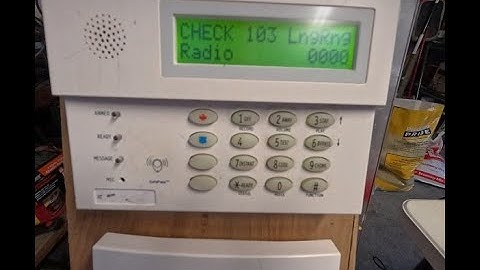 ADT Safewatch 3000, Ademco Vista Check 103 LngRng Radio or bF Error (FIX)