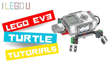 LEGO EV3 TURTLE BOT Building Instructions - TURTLE BOT TUTORIALS