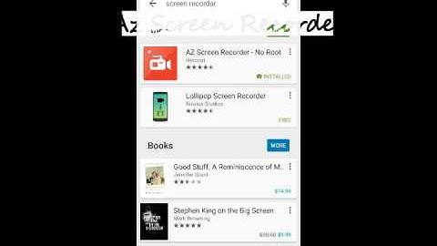 How to Install a Free Screen recorder - No Root needed