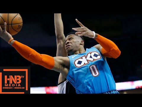 OKC Thunder vs San Antonio Spurs Full Game Highlights | 01/12/2019 NBA Season