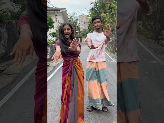 තාත්තගේ සරම් ඇඳන් නටන මෝඩ නංගී😍☺️ #vidusha #dance #trending #janushi #viral #foryou #fyp #public class=