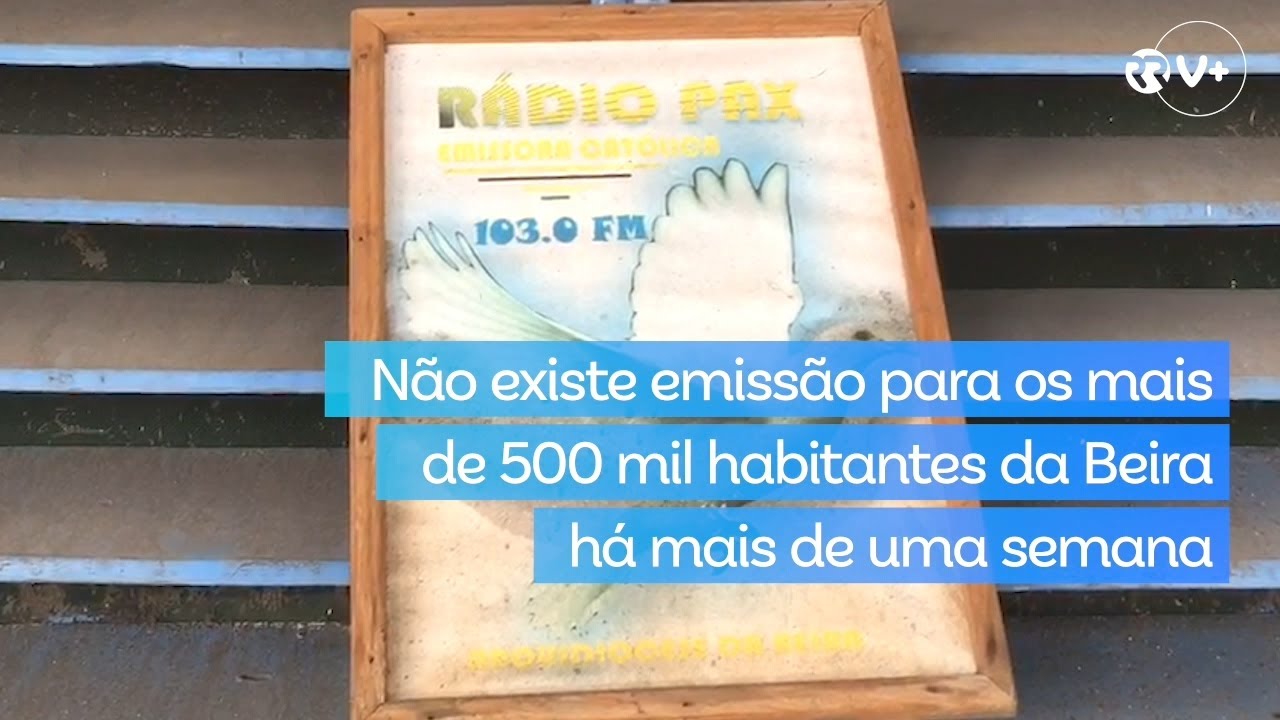 Ciclone Idai. O reerguer de uma rádio numa cidade de escombros