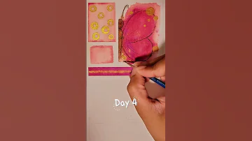 8 Day Mini Art Challenge Day 4 Bold Shapes Flow 