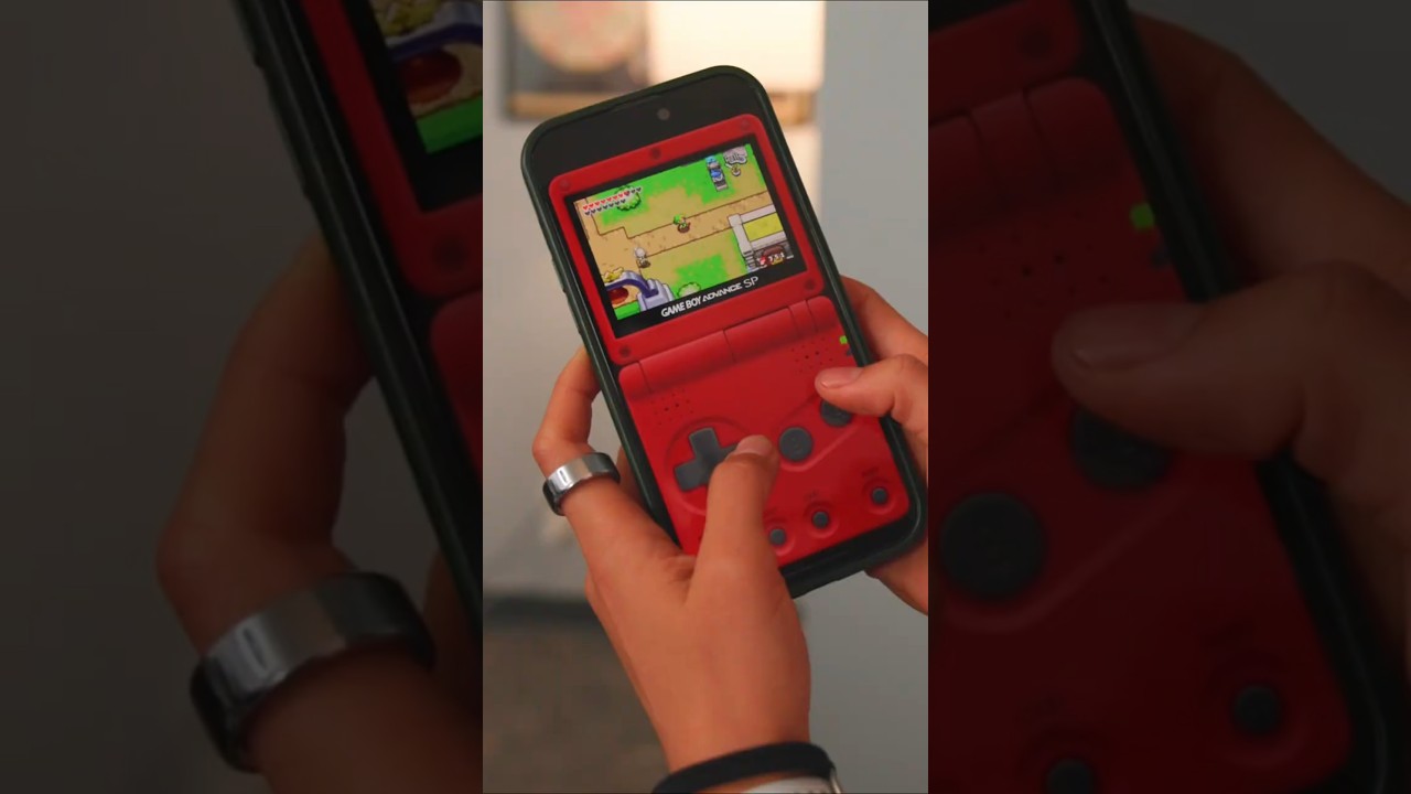 iPhones can actually emulate retro games.