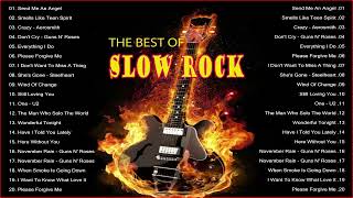 Best Slow Rock Ballads 80&#39;s 90&#39;s - Scorpions, Bon Jovi, Aerosmith, Led Zeppelin, U2, Guns N&#39; Roses