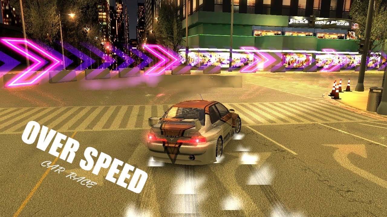 Over speed/Game play/car race - YouTube