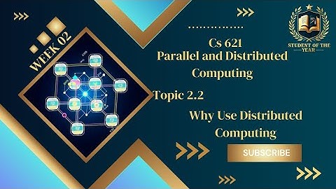 Cs621short lecture|Cs621 week 2 Topic 2.2|Why use Distributed Computing|Cs621Midterm lecture