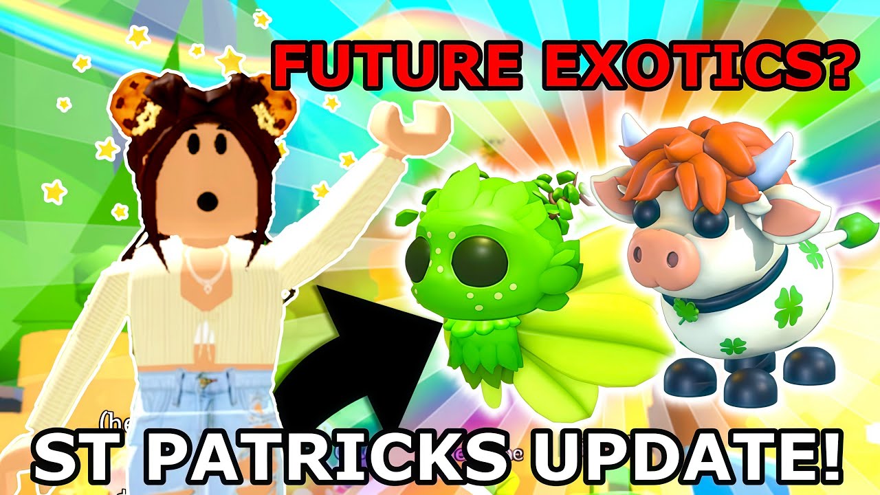I BOUGHT THE *NEW* ST PATRICKS UPDATE IN ADOPT ME! - YouTube