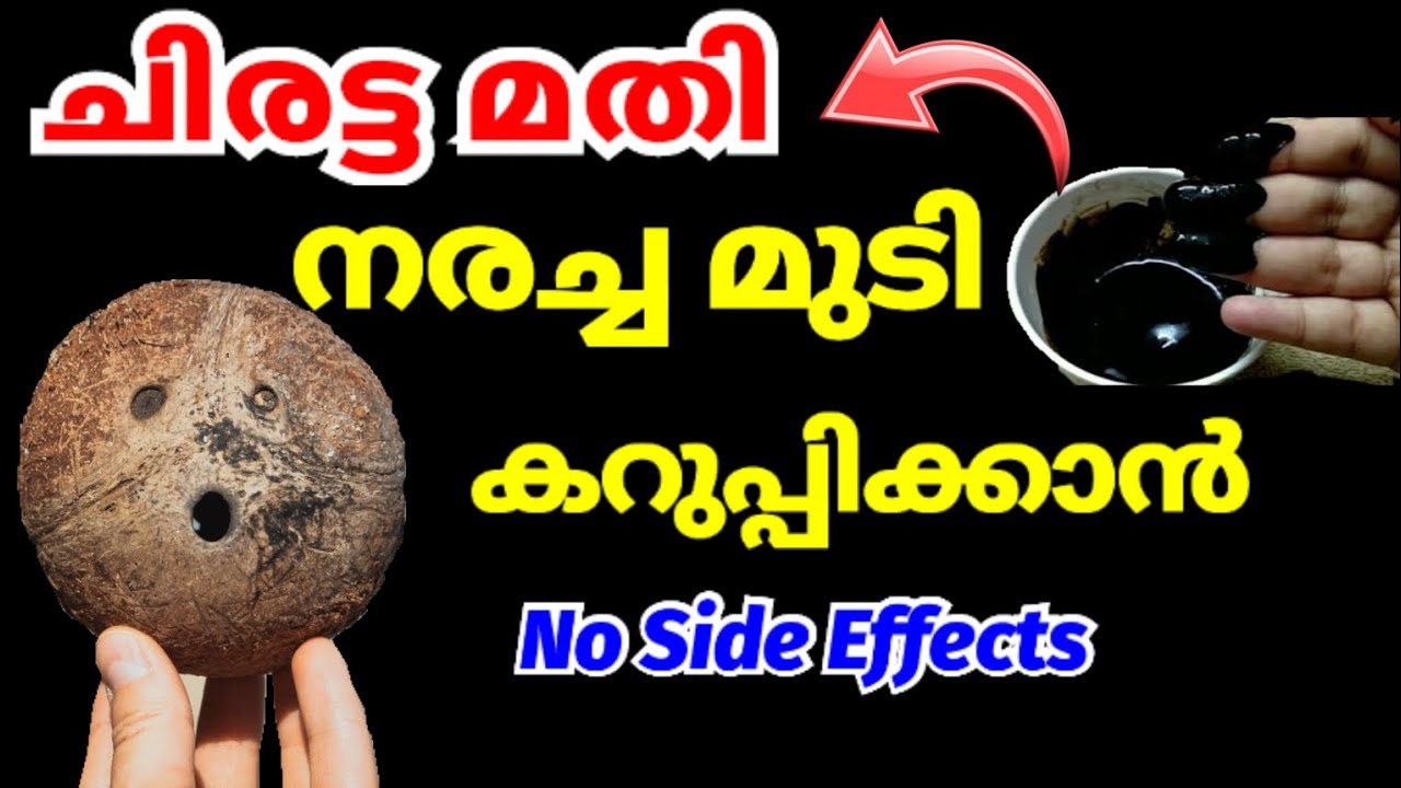 Chiratta Kari Hair Dye |ചിരട്ട ഉണ്ടെങ്കിൽ ഈസി ആയിട്ട് നരച്ച മുടി കറുപ്പിക്കാം | Natural Hair Dye