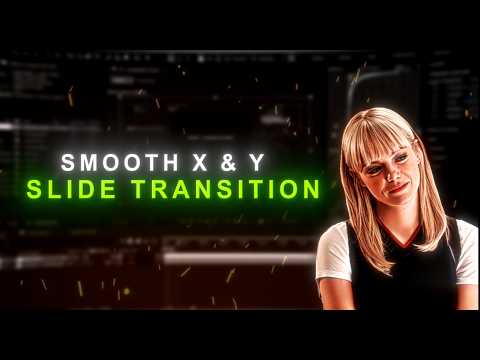 Smooth X and Y Slide Transition in AE |  #AfterEffects