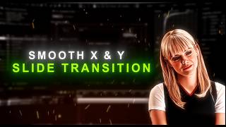 Smooth X and Y Slide Transition in AE |  #AfterEffects