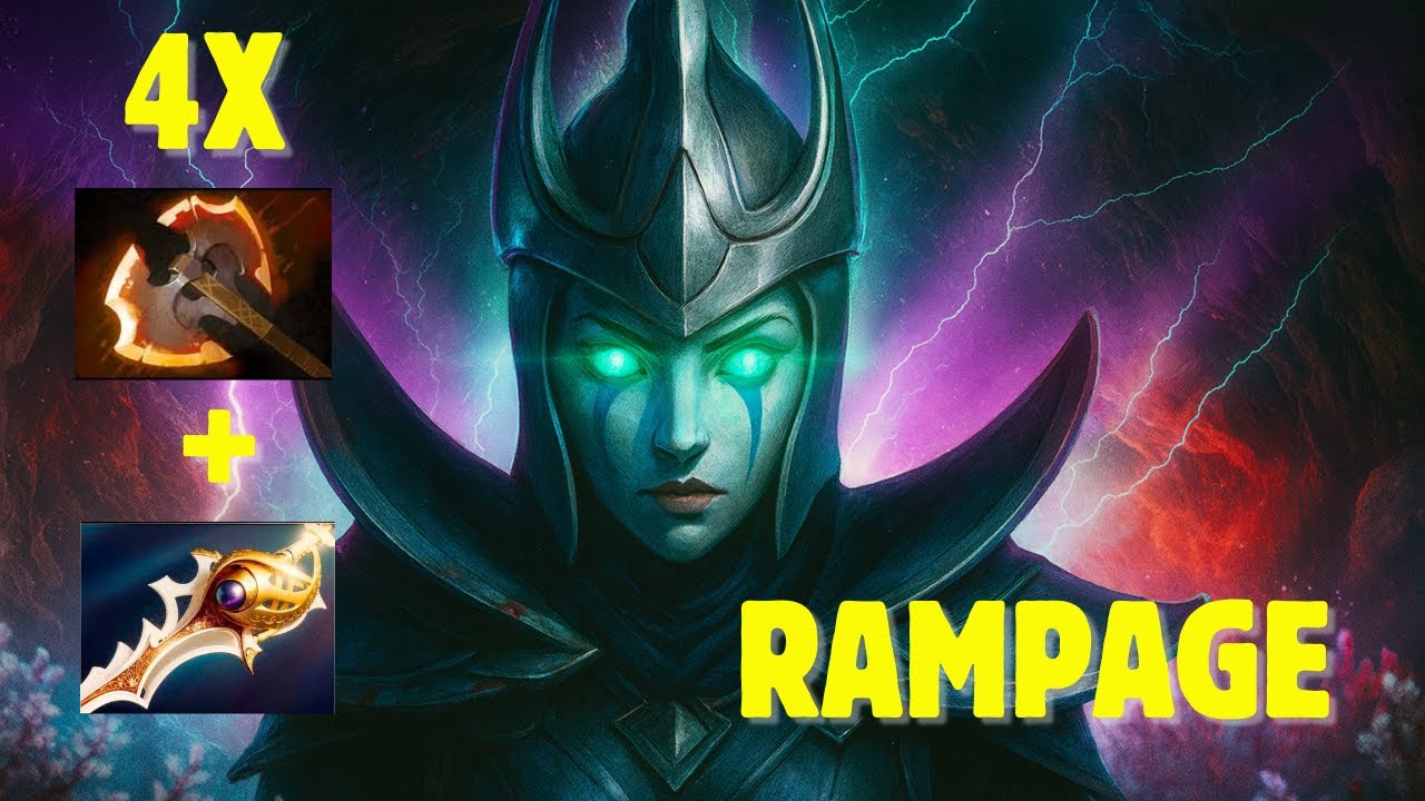 4 БФ + РАПИРА на Мортре |Phantom Assassin  RAMPAGE  7.39