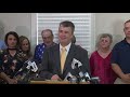 Alabama ag steve marshall news conference on wifes suicide