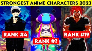 Rank some anime characters - Quiz